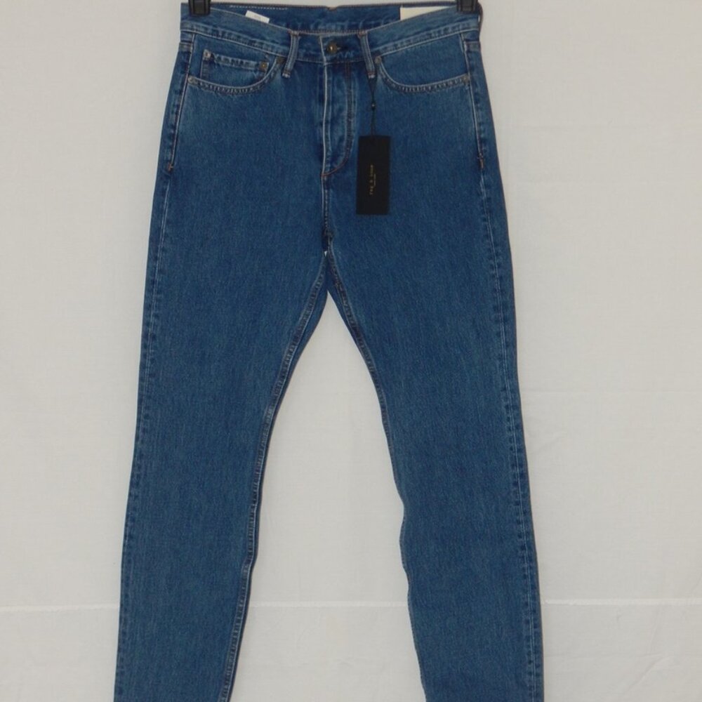 Rag & Bone Men’s Premium Denim Jeans Skinny Fit 1 Indigo Wash NWT AUTHENTIC